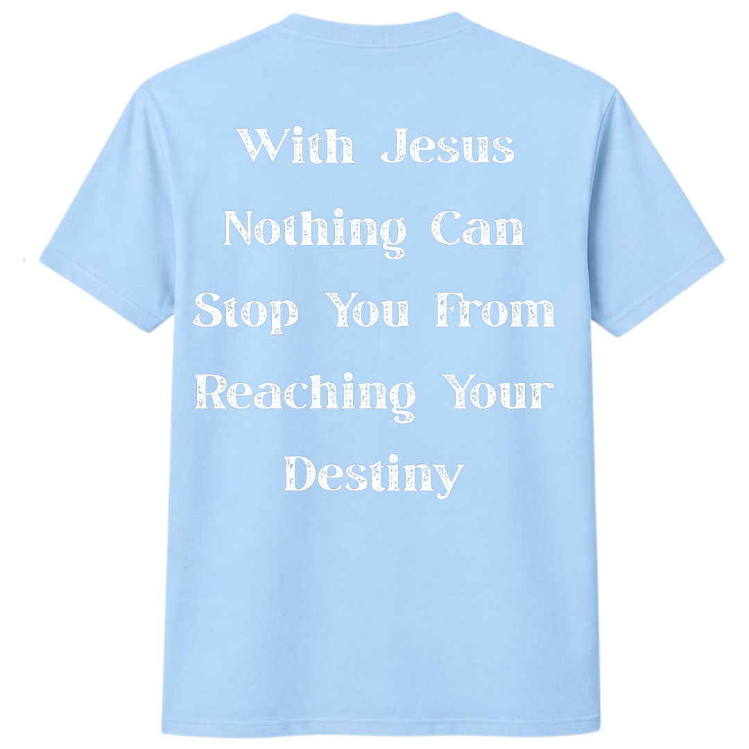 Short Sleeve Light Blue T-Shirt